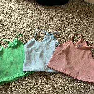 3 free people movement halter tops